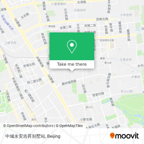 中城永安吉昇别墅站 map