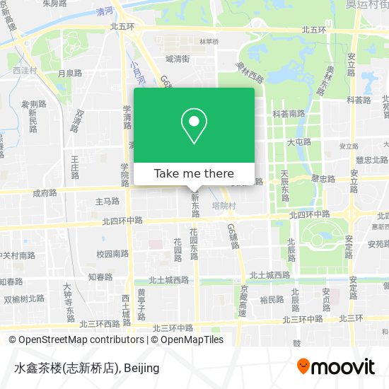 水鑫茶楼(志新桥店) map