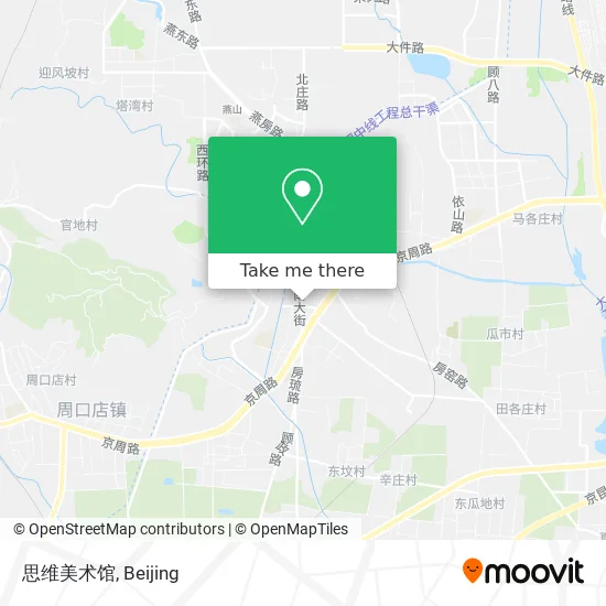 思维美术馆 map