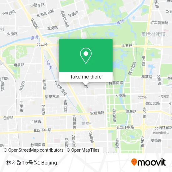 林萃路16号院 map