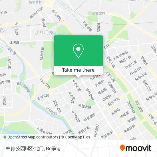 林肯公园b区-北门 map