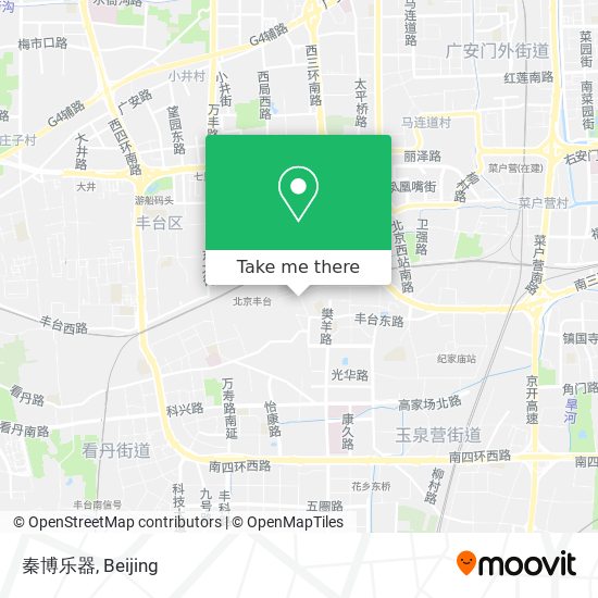 秦博乐器 map