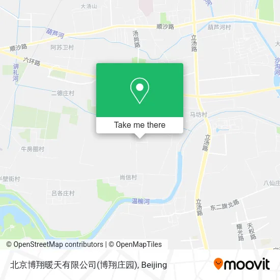 北京博翔暖天有限公司(博翔庄园) map