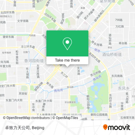 卓致力天公司 map