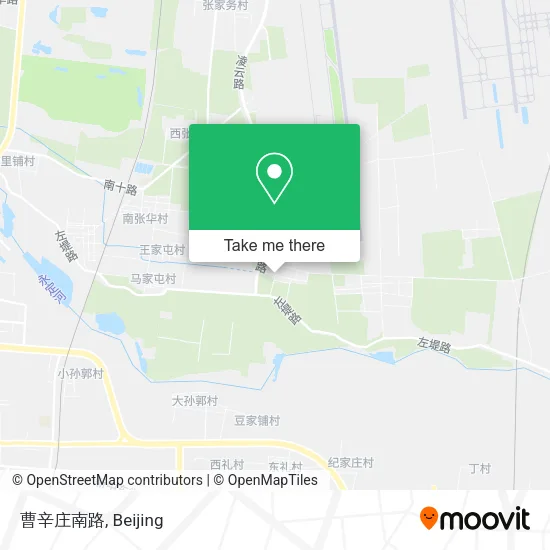 曹辛庄南路 map
