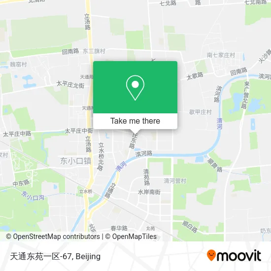 天通东苑一区-67 map