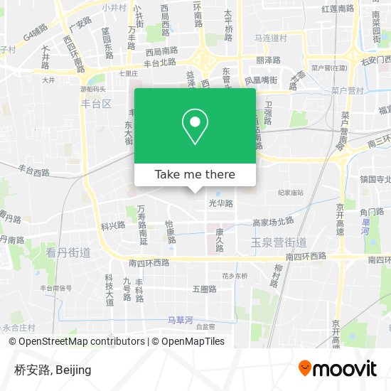 桥安路 map