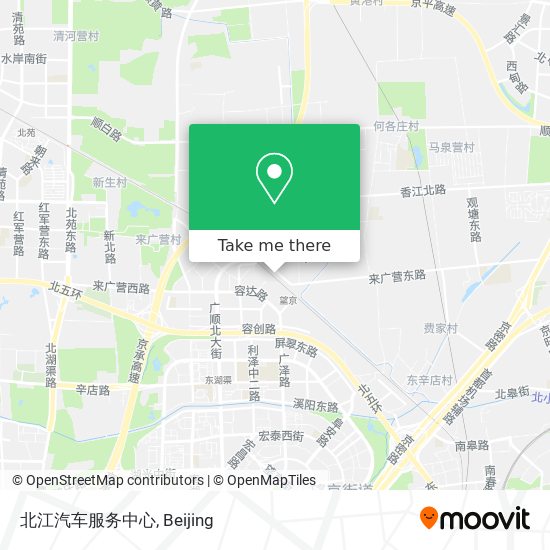 北江汽车服务中心 map