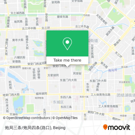 炮局三条/炮局四条(路口) map