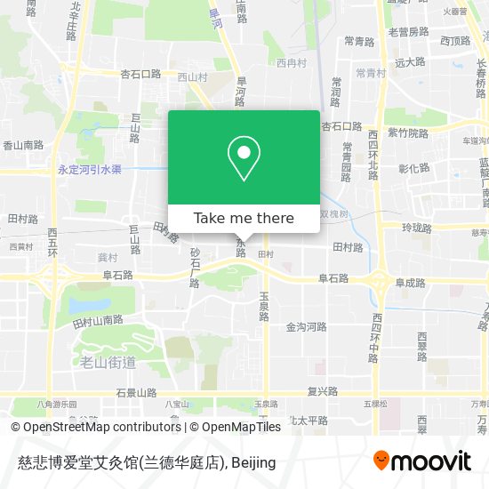 慈悲博爱堂艾灸馆(兰德华庭店) map