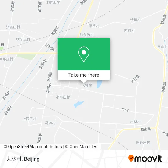 大林村 map
