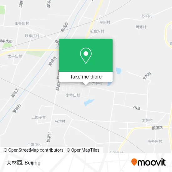 大林西 map