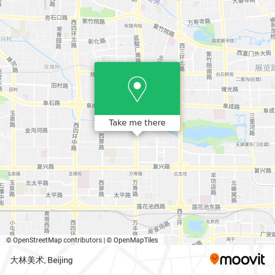 大林美术 map