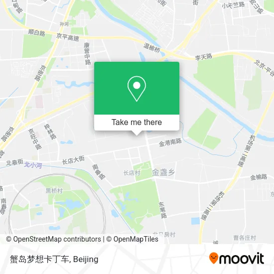 蟹岛梦想卡丁车 map