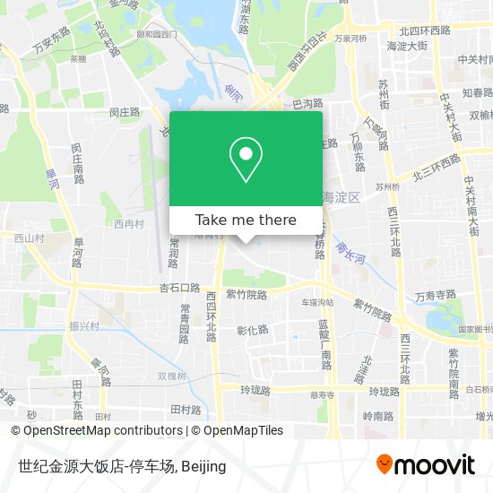 世纪金源大饭店-停车场 map