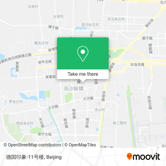 德国印象-11号楼 map