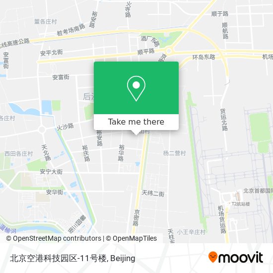 北京空港科技园区-11号楼 map