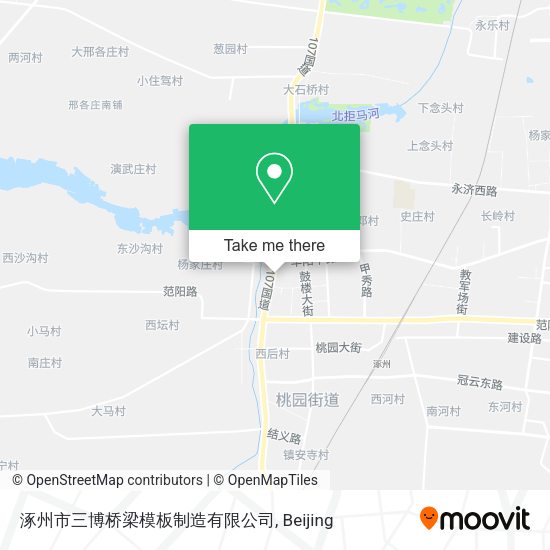 涿州市三博桥梁模板制造有限公司 map