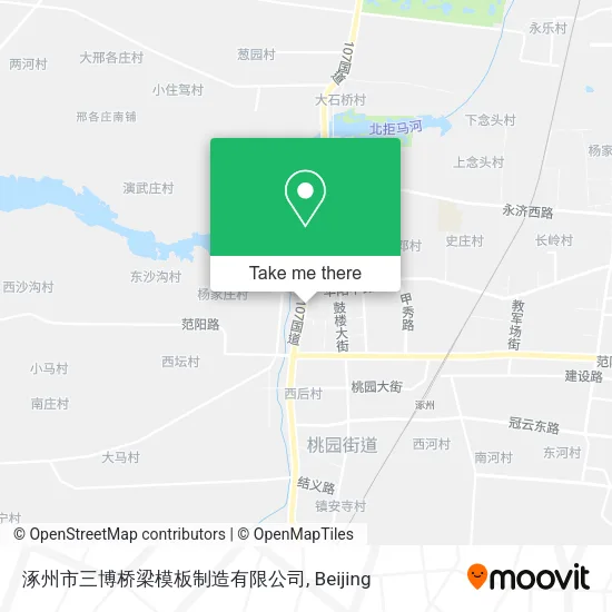 涿州市三博桥梁模板制造有限公司 map