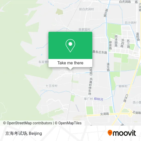 京海考试场 map