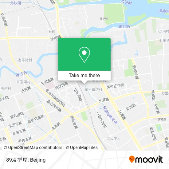 89发型屋 map