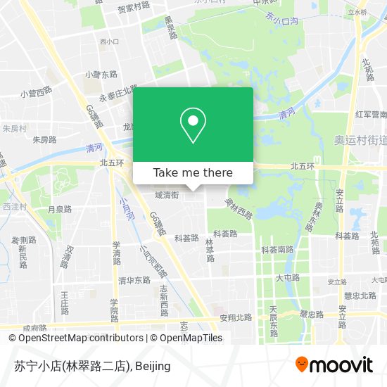苏宁小店(林翠路二店) map