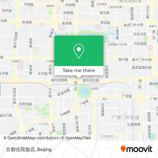 京都信苑饭店 map