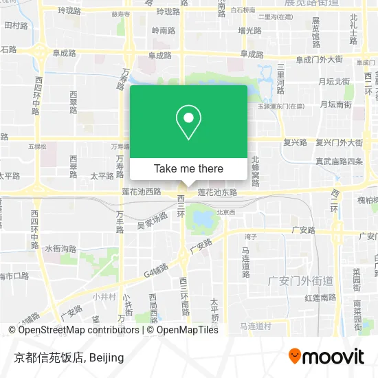 京都信苑饭店 map