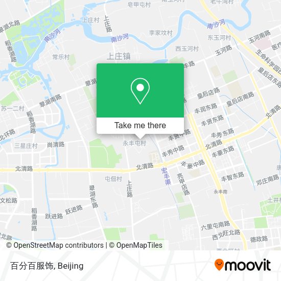 百分百服饰 map