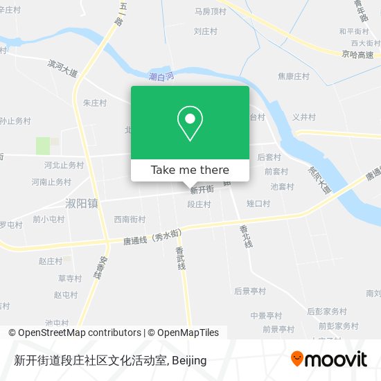 新开街道段庄社区文化活动室 map