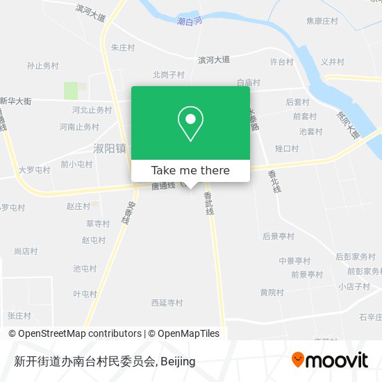 新开街道办南台村民委员会 map