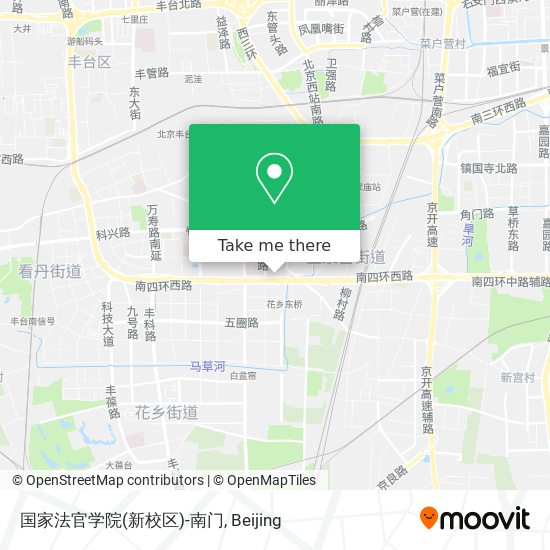 国家法官学院(新校区)-南门 map