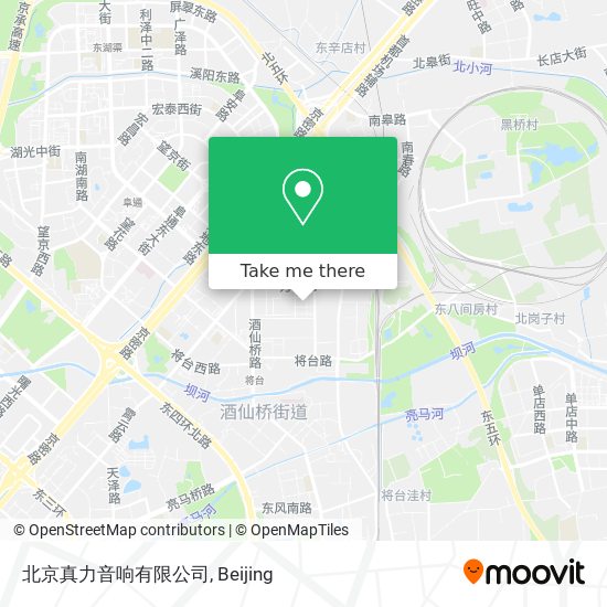 北京真力音响有限公司 map