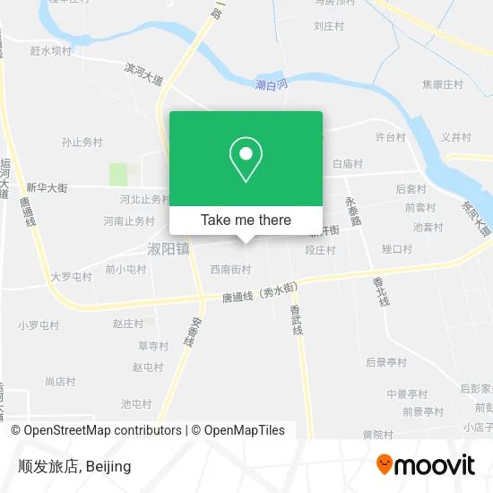 顺发旅店 map