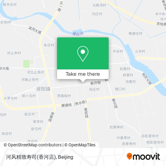 河风精致寿司(香河店) map