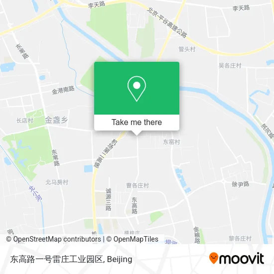 东高路一号雷庄工业园区 map