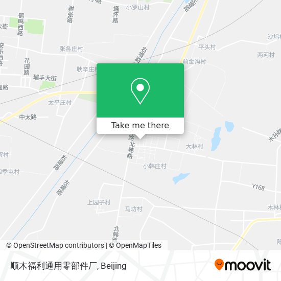 顺木福利通用零部件厂 map