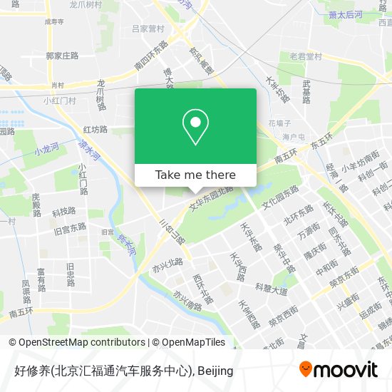 好修养(北京汇福通汽车服务中心) map