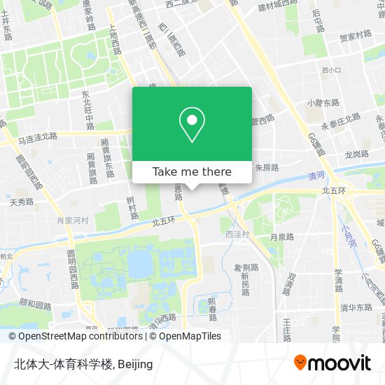 北体大-体育科学楼 map