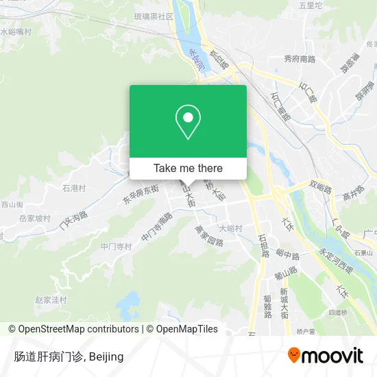 肠道肝病门诊 map