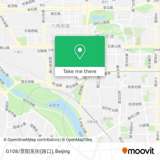 G108/景阳东街(路口) map