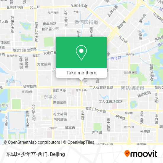 东城区少年宫-西门 map