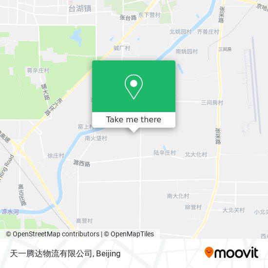 天一腾达物流有限公司 map