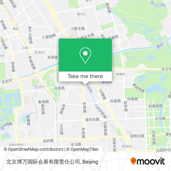 北京博万国际会展有限责任公司 map