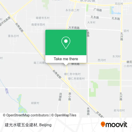 建光水暖五金建材 map