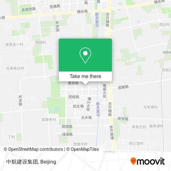 中航建设集团 map