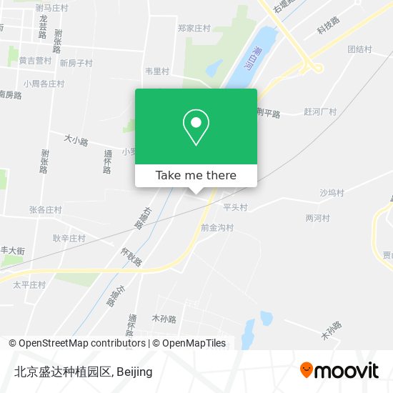 北京盛达种植园区 map