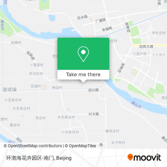 环渤海花卉园区-南门 map