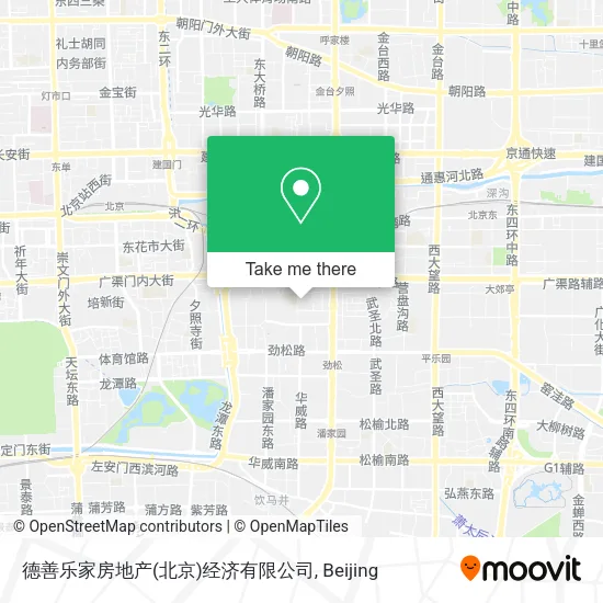 德善乐家房地产(北京)经济有限公司 map