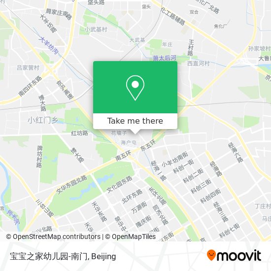宝宝之家幼儿园-南门 map